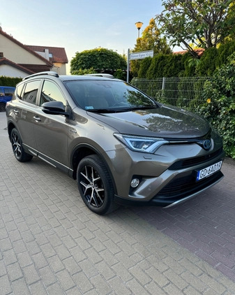 Toyota RAV4 cena 102900 przebieg: 117900, rok produkcji 2017 z Gdańsk małe 191